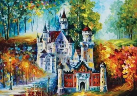 ART PUZZLE 5395 Puzzle Zámok Neuschwanstein