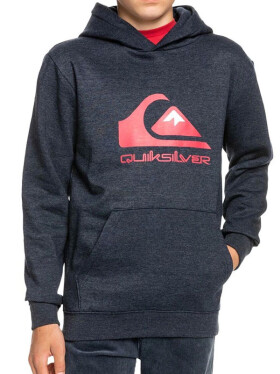 Quiksilver BIG LOGO NAVY BLAZER HEATHER detská mikina