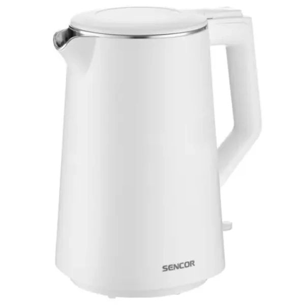 Sencor SWK 0550WH biela / Rýchlovarná kanvica / 2200W / 1.7L (8590669390885)