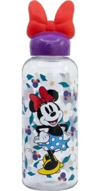 STOR Fľaša na pitie Minnie 560 ml / Fľaša na pitie / Ecozen / 3D uzáver / bez BPA (81254)