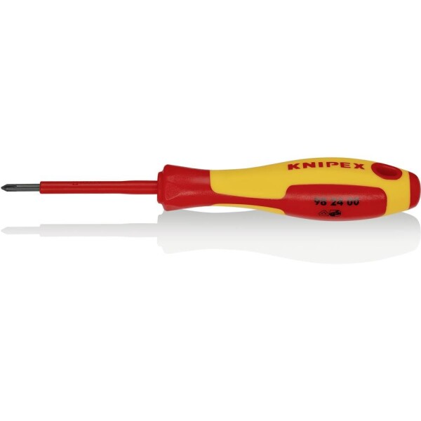 Knipex Knipex-Werk 98 24 00 VDE krížový skrutkovač PH 0 Dĺžka drieku: 60 mm DIN EN 60900; 98 24 00