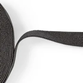 Nedis Suchý zips na káble čierny / Organizátor káblov / 910 x 1,6 cm (ERGOVELC91BK)