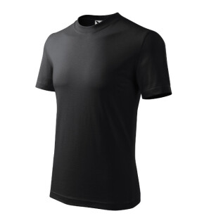 Ťažké unisex tričko ebony gray 3XL