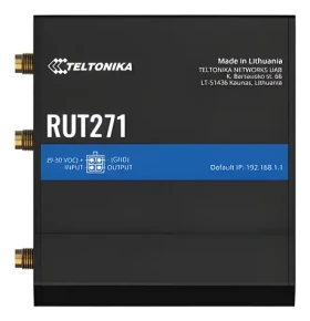Teltonika RUT271 Global / Router industriálny / 5G / 4G (LTE) / Wi-Fi / 2x LAN / RutOS (RUT271000000)
