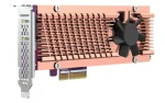 QNAP QM2-2P-344A / Rozširujúca karta pre disky SSD M.2 22110 amp; 2280 (QM2-2P-344A)