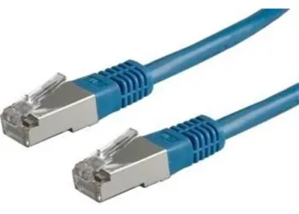 DATACOM Patch kábel S/FTP Cat6 modrý, 0,5 m / Patch kábel / RJ45-RJ45 (H6GLG00K5B)