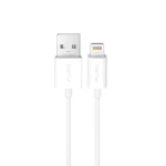 Puro TPE Kábel USB-A - Lightning biela / Dátový kábel / 2 m / 12 W