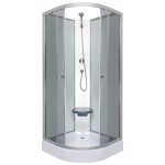 KERRA - Sprchovací kút Evora 90 (biely) 5907548118851