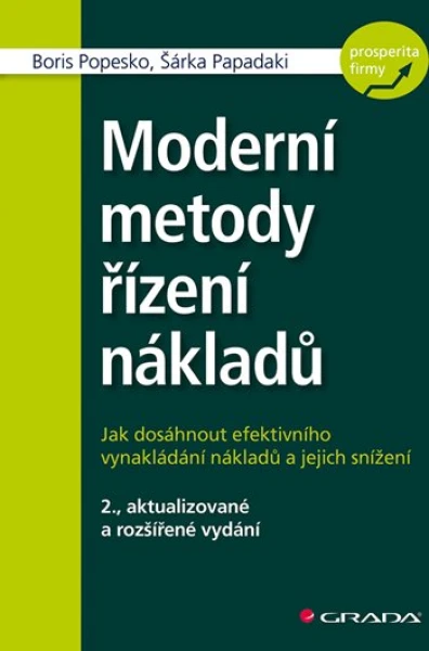 Moderní metody řízení nákladů, Popesko Boris