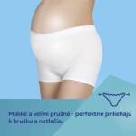 CANPOL BABIES Tehotenské a popôrodné nohavičky S/M ultra soft 2 ks