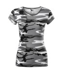 Camo Pure Tričko maskáčová šedá XS