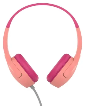 Belkin SOUNDFORM Mini Wired ružová / Detské slúchadlá / On-ear / 3,5 mm jack (AUD004BTPK)