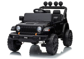 Mamido Elektrické autíčko Jeep Rubicon 24 V 2x200 W čierne