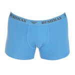 Bushman boxerky Edward 3Pack tmavohnedé/tmavošedé/svetlomodré M