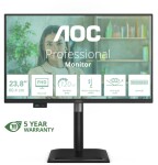 AOC AOC 60,5cm (23,8") 24P4U 16:09 HDMI+DP+DVI+USB IPS Lift bk