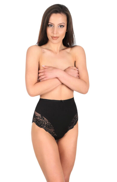 Dámske nohavičky Tessa Black - Funny Day 3XL černá