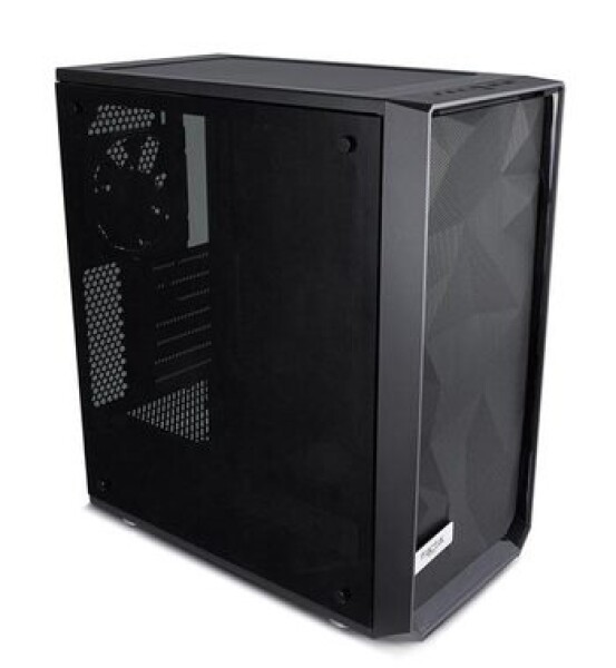 Fractal Design Meshify C TG čierna / ATX / 2x 120mm / 2x USB3.0 / priehľadná bočnica (FD-CA-MESH-C-BKO-TG)