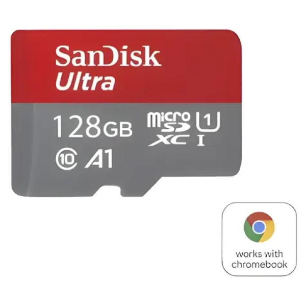 SanDisk Ultra microSDXC 128GB + adaptér / Pamäťová karta / Class 10 / čítanie: až 140 MB/s (SDSQUAB-128G-GN6FA)
