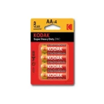 Kodak HEAVY DUTY zinco-chloridové batérie AA / 4ks / blister (30951044)