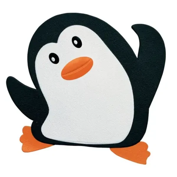 Spirella protišmykové prísavky v tvare tučniakov / PVC / 5 ks (7610583147257)