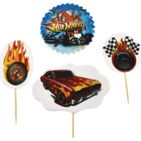 Cukrová figúrka – zápich Hot Wheels - I LOVE CAKES