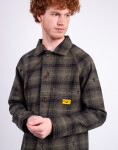 Service Works Thistle Plaid FOH Jacket OLIVE XL