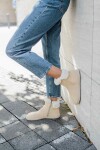 Shapen Fluffy Beige zimné barefoot topánky 41 EUR