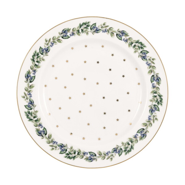 GREEN GATE Porcelánový tanier Philippa Petit White Ø 20,5 cm