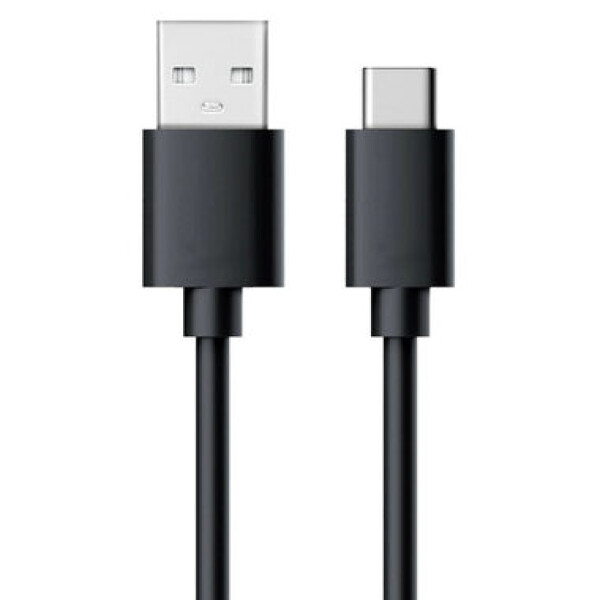 RealPower USB kábel USB 2.0 USB-A samec -USB-C samec 60 cm čierna (4040895004888)