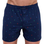 Pánske šortky 002/314 Comfort - CORNETTE tmavě modrá L