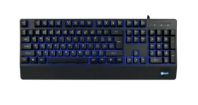 C-tech KB-104BK čierna / Herná klávesnica / membránová / USB-A / CZ/SK layout (8594125010096)