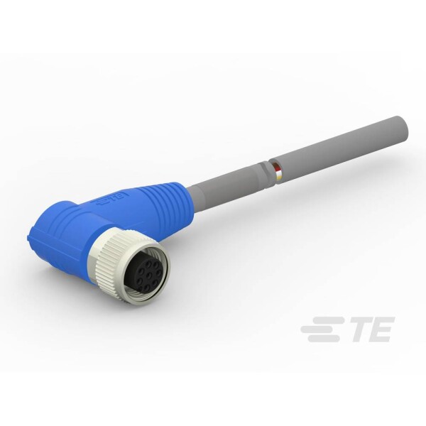 TE Connectivity upravený zástrčkový konektor pre senzory - aktory, T4151420008-005, 2 ks; T4151420008-005