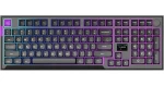 PREYON Silent Claw Yellow čierna / herná bezdrôtová klávesnica / mechanická / Gateron Yellow Pro / USB+2.4GHz+BT / US (PSCY105B)