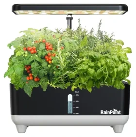 RainPoint Z238 / Hydroponická pestovateľská sada / 13 košíkov / 5 l nádrž / LED osvetlenie (Z238)
