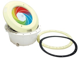 Vagnerpool Podvodný svetlomet VA LED RGB-DMX; farebné, PF, 12 V; 23 W, piesková farba, pre fóliové bazény