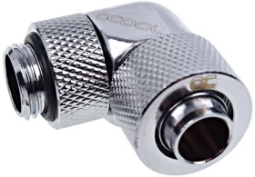 Alphacool Złączka kątowa obracana, 1/4" - 13/10mm, chróm (17231)
