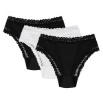 Wol-Bar Abra 3-pack farba: čierno-čierno-biela M