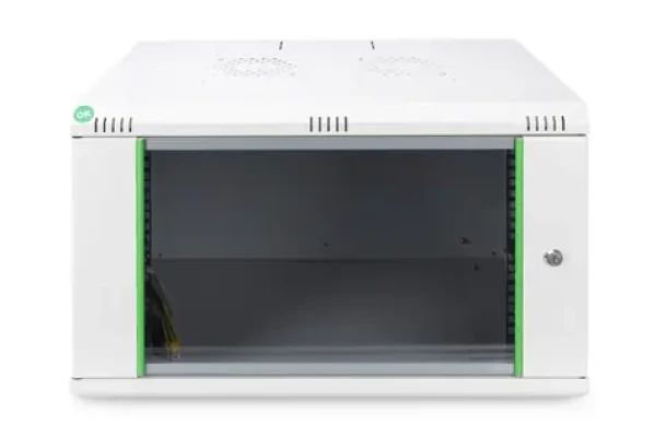 Digitus Dynamic 7U sivá / Nástenný rozvádzač / 416x600x450 mm / nosnosť 60 kg / IP20 (DN-19 07-U-EC)