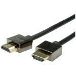 Roline HDMI prepojovací kábel Zástrčka HDMI-A, Zástrčka HDMI-A 2.00 m čierna 11.04.5592 tienený HDMI kábel; 11.04.5592