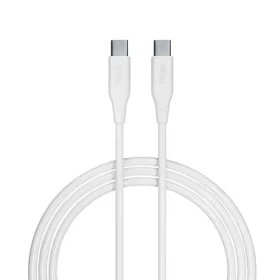 Allity AUC-02 Dátový kábel USB-C/USB-C 1m 100W biela (DATUSBC100WALLWH)