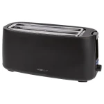 Clatronic TA 3802 čierna / Hriankovač / 1400W / 4 hrianky / nastaviteľný stupeň opečenia (80282)
