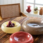 MADAM STOLTZ Sklenená miska Honey Ø 26 cm