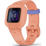 Garmin Vivofit jr. 3 Peach Leopard oranžová / Detský fitness náramok / LCD 112x112px / Bluetooth / 5ATM (010-02441-04)