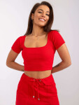Dámske tričko TOP RV TS 7538.12P Červená - Rue Paris M-38 červená