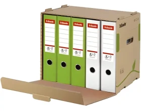 Leitz Esselte ECO hnedá / Archivačný box na zakladače / predné otváranie / 427×343×305 mm (623920)