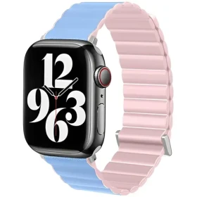 Beline Magnetic Pre ružovo-modrá / Opasok pre Apple Watch / 38/40/41mm / magnetický