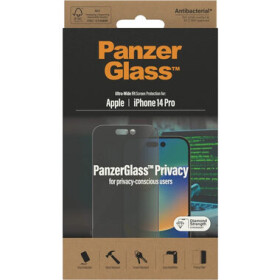 PanzerGlass UWF Privacy AB Tvrdené sklo pre iPhone 14 Pre čierna (5711724127724)