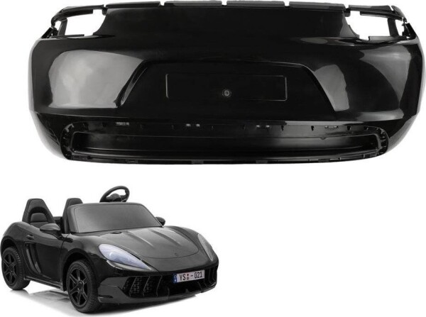 Lean Cars Zadný nárazník pre elektrické autíčko Perfecta YSA021 čierny lakovaný