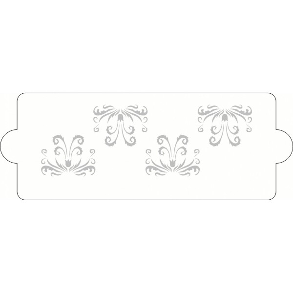 Stencil na tortu 34x12 cm Barocco - Martellato - Martellato