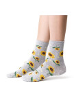 Ponožky Steven art.099 Vybrané vzory 35-40 melanžově šedá 35-37
